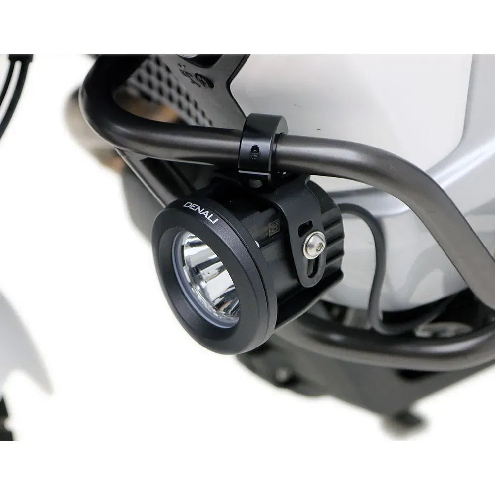 Soportes de luz de conducción, Abrazadera de barra articulada 21 mm/29 mm - negro
