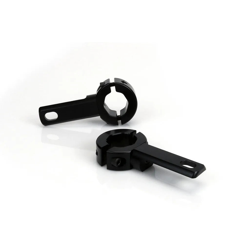 Soportes de luz de conducción, Abrazadera de barra articulada 21 mm/29 mm - negro
