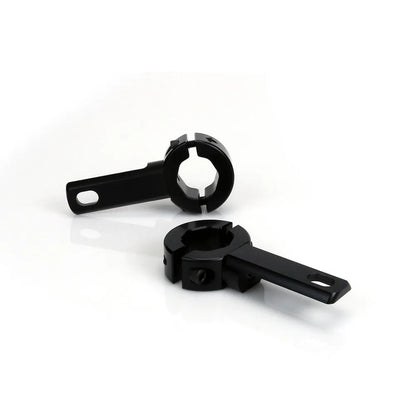 Soportes de luz de conducción, Abrazadera de barra articulada 21 mm/29 mm - negro