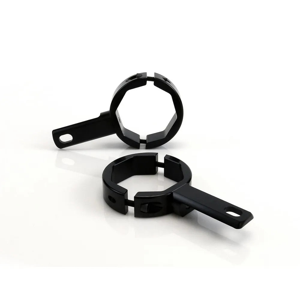 Soporte de luz de conducción, Abrazadera de barra articulada 50 mm/60 mm - negro
