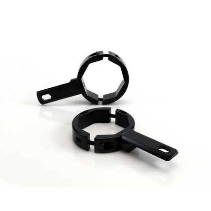 Soporte de luz de conducción, Abrazadera de barra articulada 50 mm/60 mm - negro