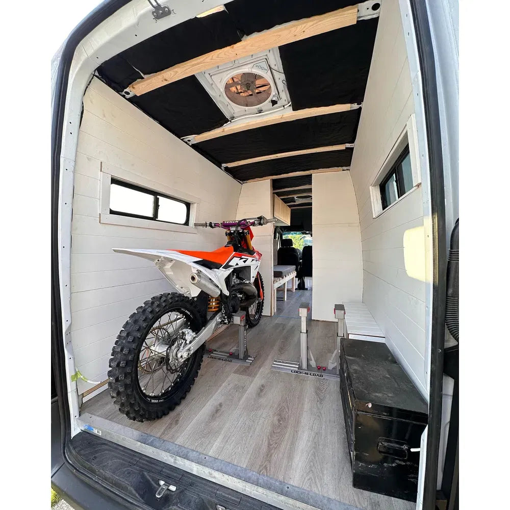 Sistema de transporte de moto sin tirantes Lock-N-Load Pro