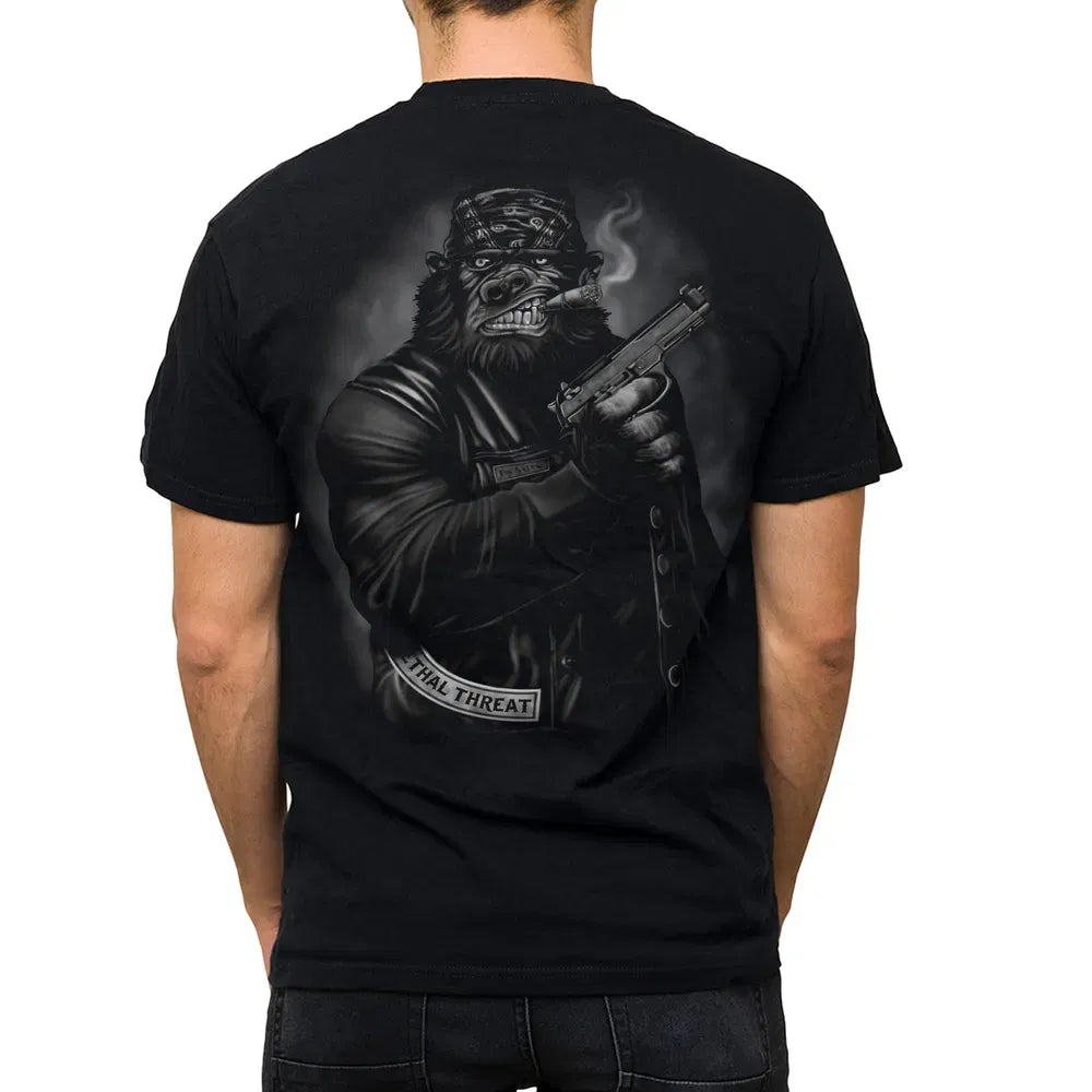 Playera Lethal Threat Pistol Packing Gorilla