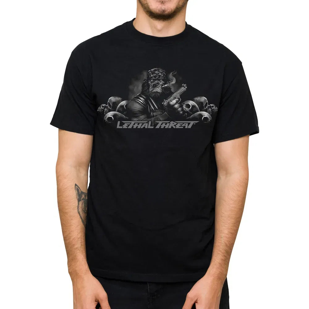 Playera Lethal Threat Pistol Packing Gorilla