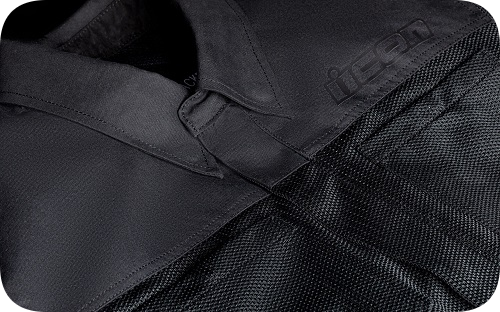 Chamarra Icon Upstate Mesh CE - Negra