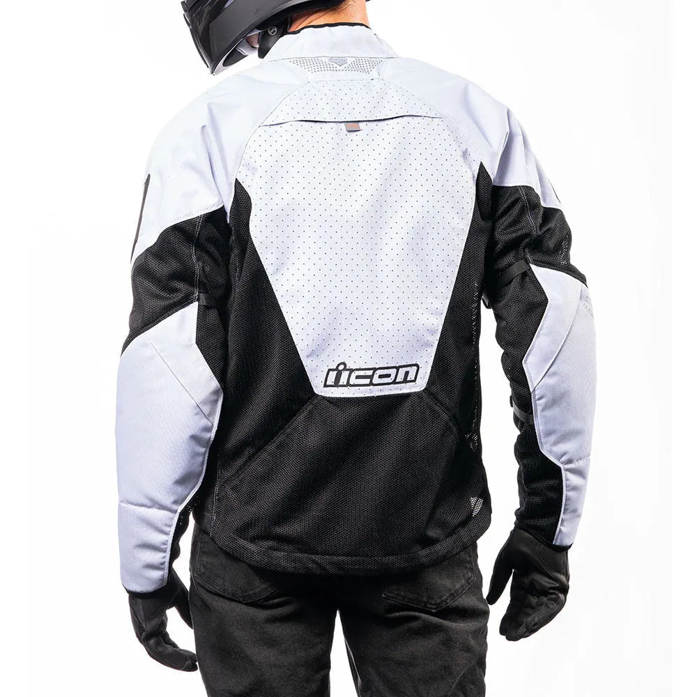 Chamarra ICON Mesh AF - Blanca