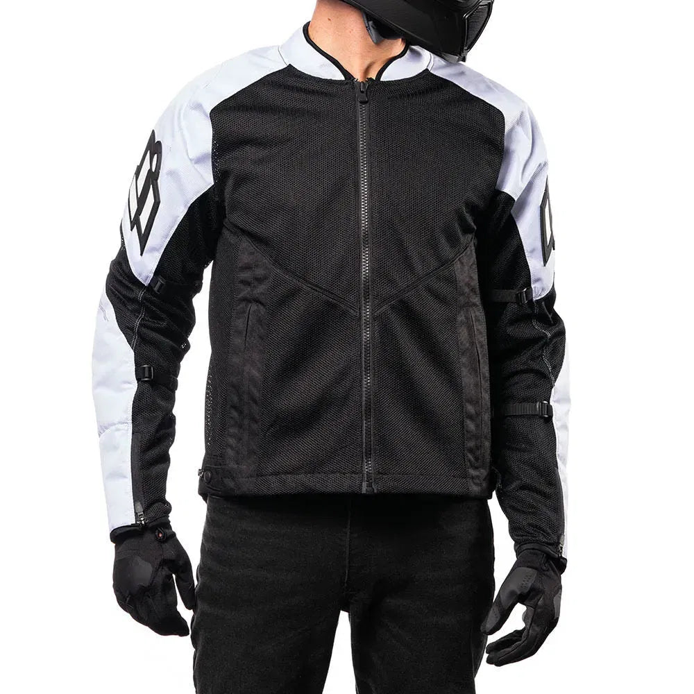 Chamarra ICON Mesh AF - Blanca