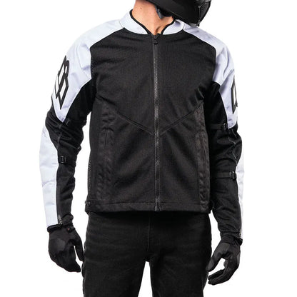 Chamarra ICON Mesh AF - Blanca