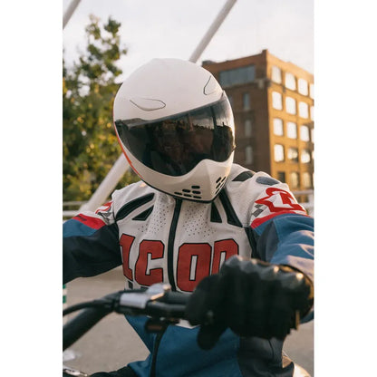 Chamarra Icon Contra3 Hero para hombre - Blanco/Azul