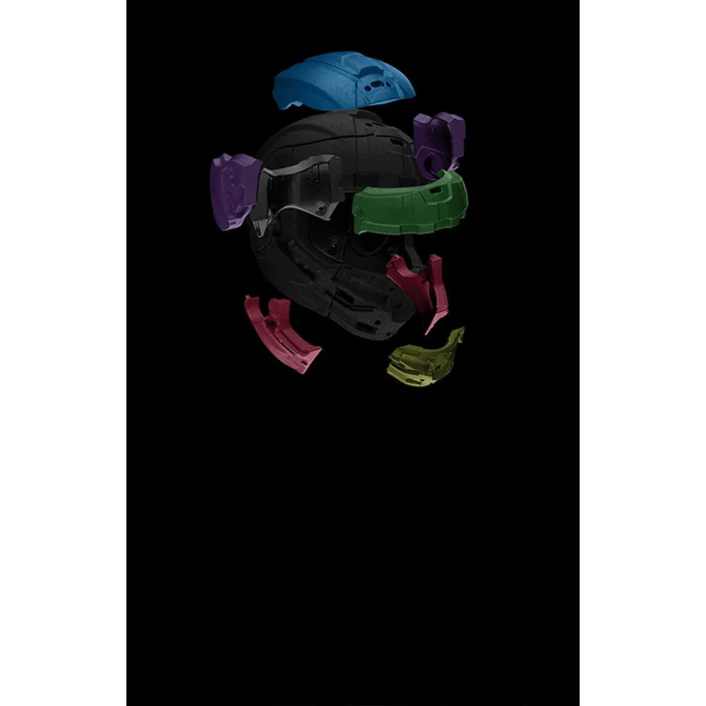 Casco Supertech R10 Sólido - Blanco Brillante