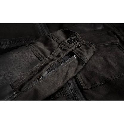 Chamarra Mototanker Negra