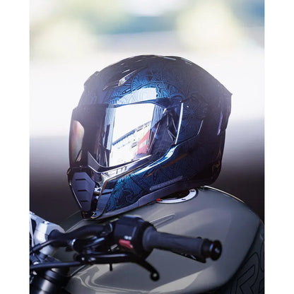 Casco Icon Ultraflite™ Opal Mandala MIPS® - Azul