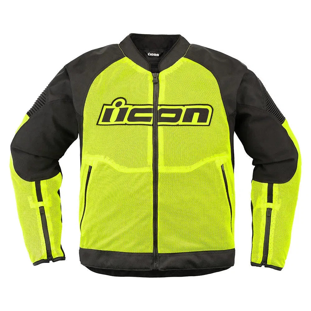 Chamarra Icon Overlord3 CE - Hi-Viz Amarillo