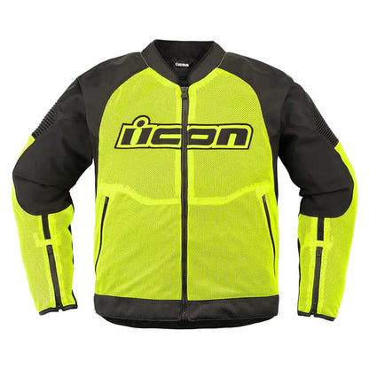 Chamarra Icon Overlord3 CE - Hi-Viz Amarillo