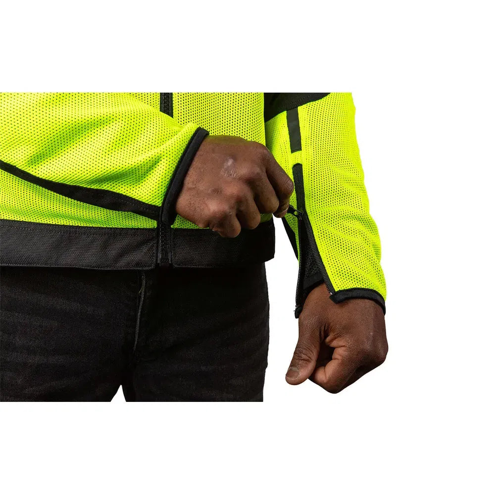 Chamarra Icon Overlord3 CE - Hi-Viz Amarillo