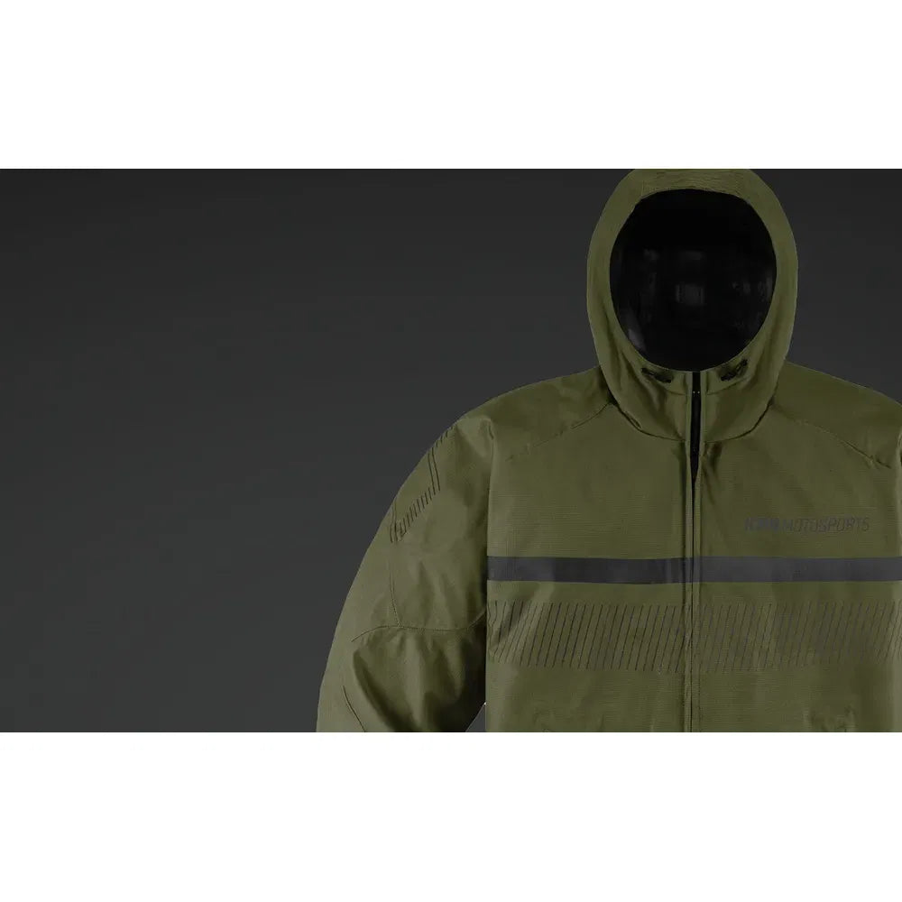 Chamarra ICON PDX3 - Waterproof - Verde