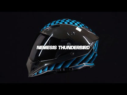 Casco Z1R Nemesis Thunderbird - Amarillo