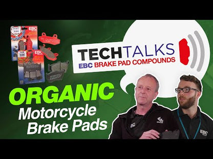 Balatas traseras organicas EBC