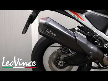 Mofle Leovince LV-12 R - Negro