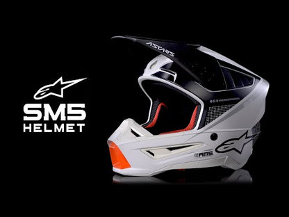 Alpinestars SM5 Bond - Blanco/Rojo