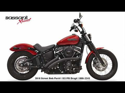 Escapes Bassani Xhaust Radial Sweepers - negro