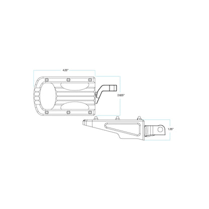 XL Step Footpegs - Polish