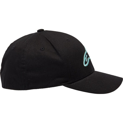 Gorra Alpinestars Ageless Curve - Negro/Aqua