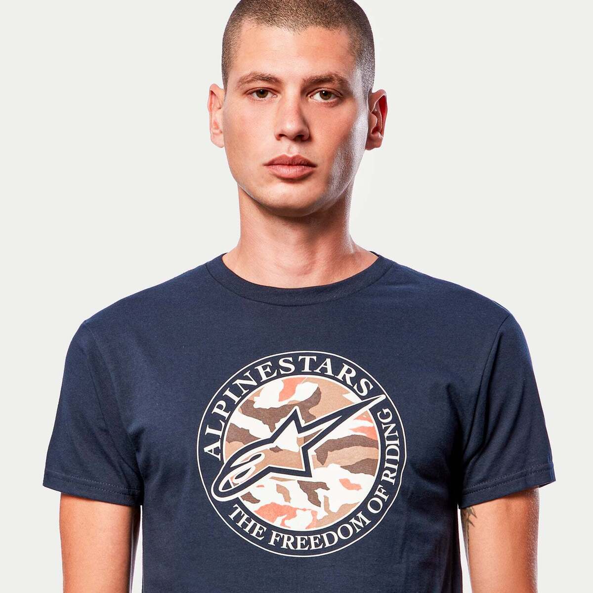 Playera Alpinestars  Dot Camo - Azul