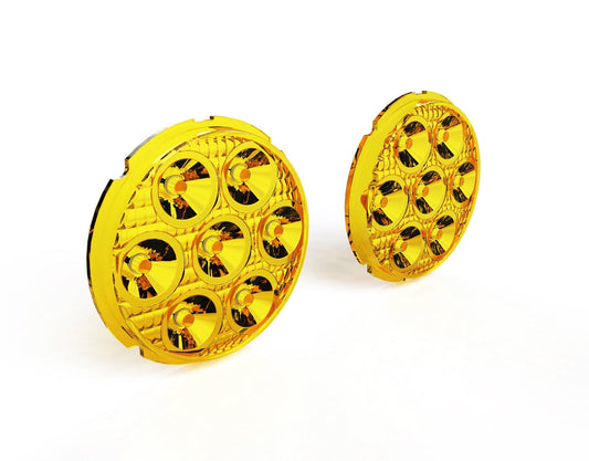 Kit de lentes para luces LED D7Ã - ámbar o amarillo selectivo