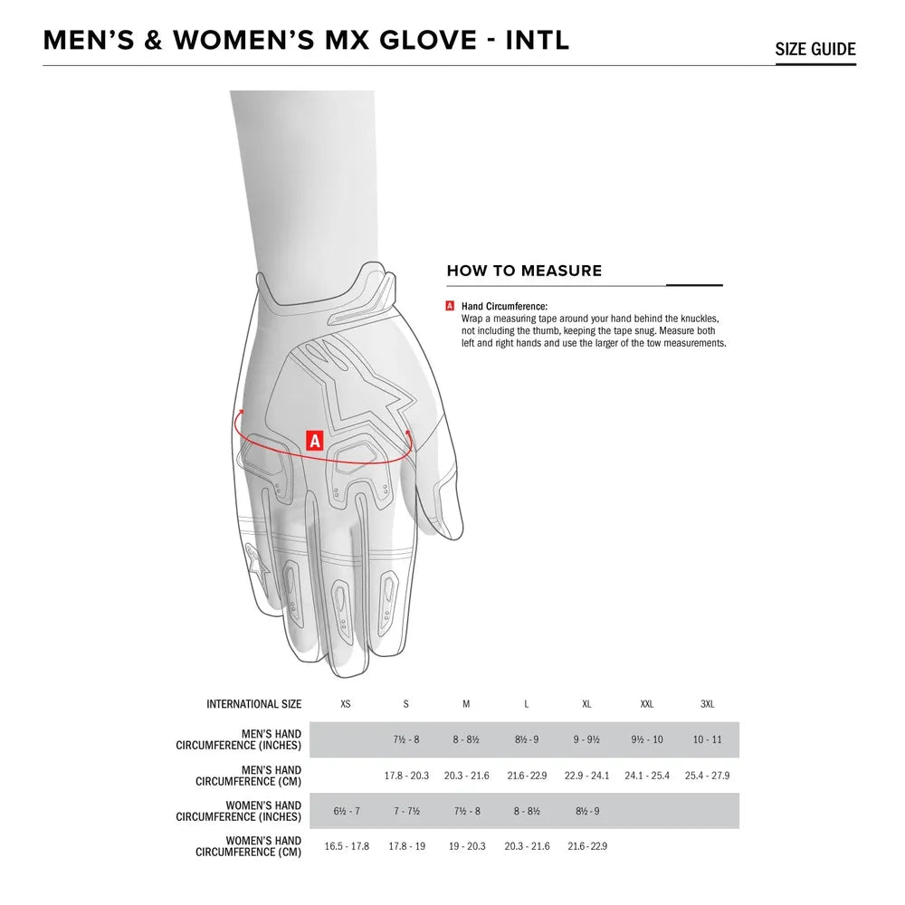 Guantes Alpinestars SP-8 V3 - Negro/Blanco/Rojo