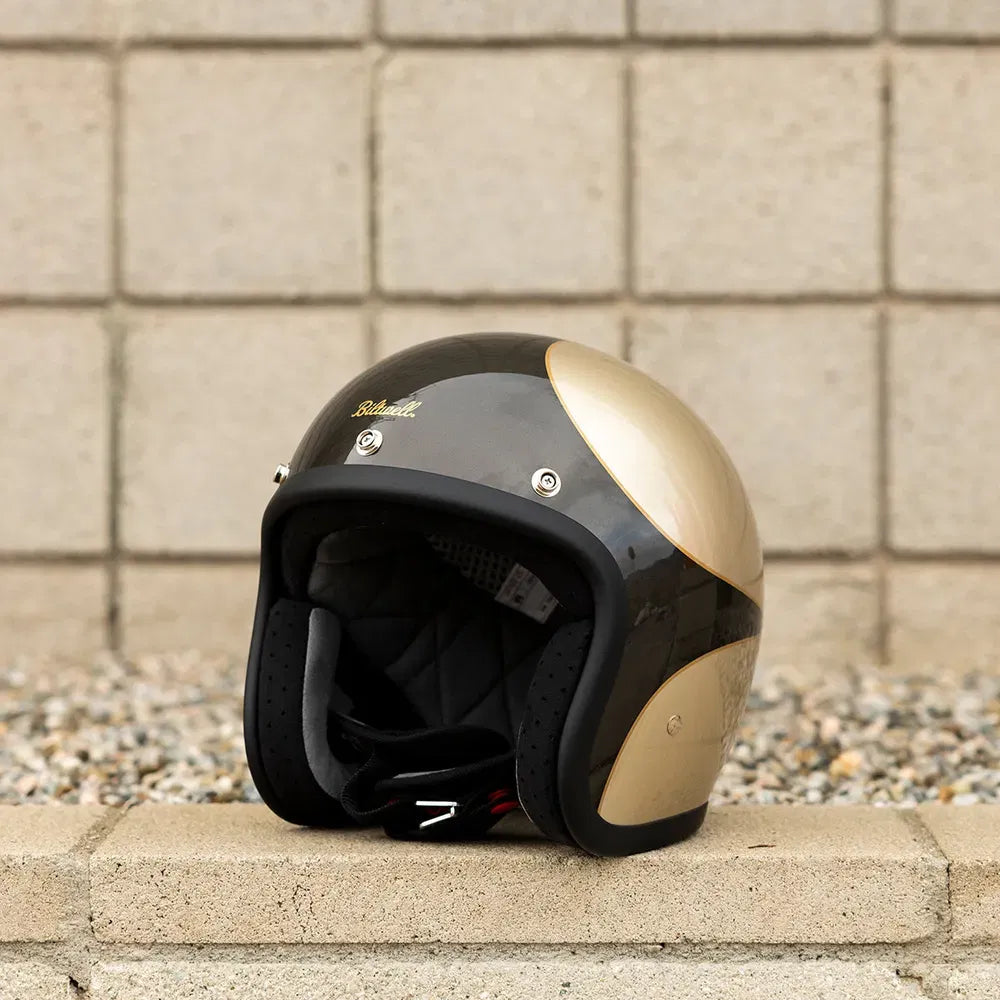 Casco Biltwell bonanza  Scallop - Metallic Charcoal/Champagne