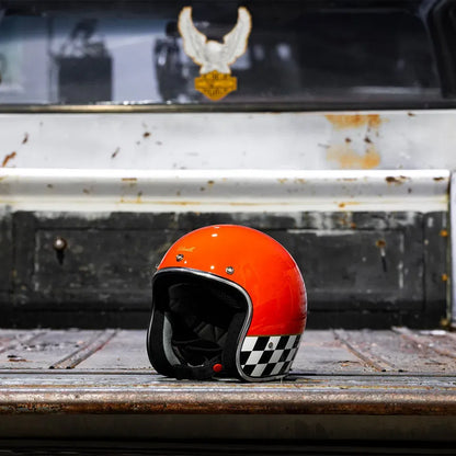 Casco Biltwell Bonanza - Competition  Orange