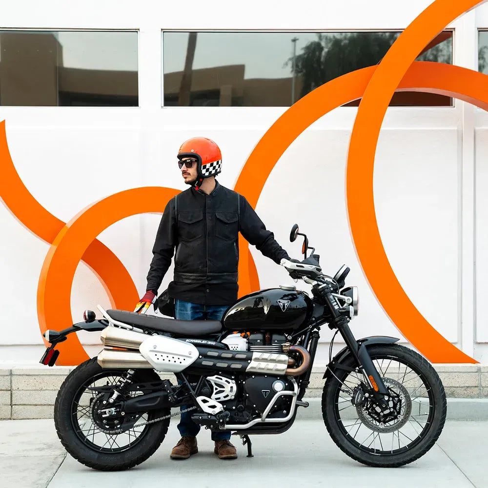 Casco Biltwell Bonanza - Competition  Orange