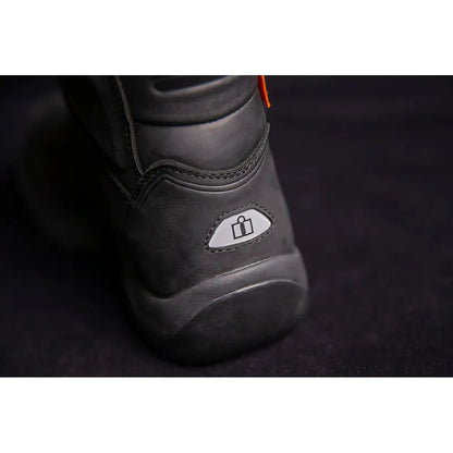 Botas ICON  Stormhawk a prueba de agua color negro
