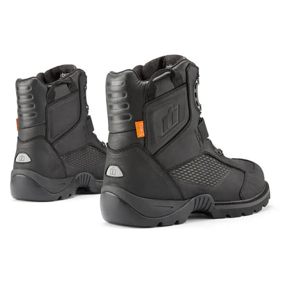 Botas ICON  Stormhawk a prueba de agua color negro