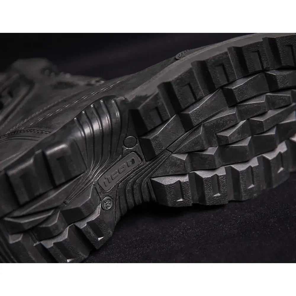 Botas ICON  Stormhawk a prueba de agua color negro