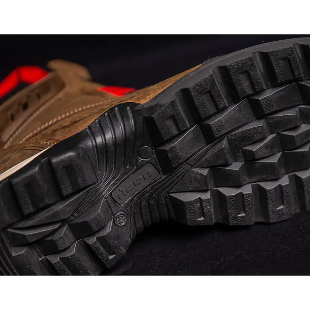 Botas ICON Stormhawk a Prueba de Agua - Café