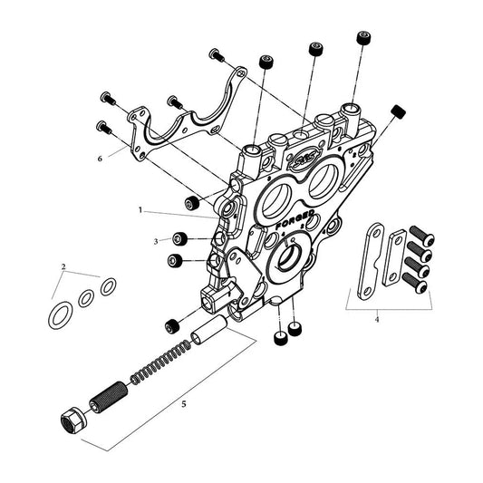 Oil Pump O-Ring Kit - Twin Cam