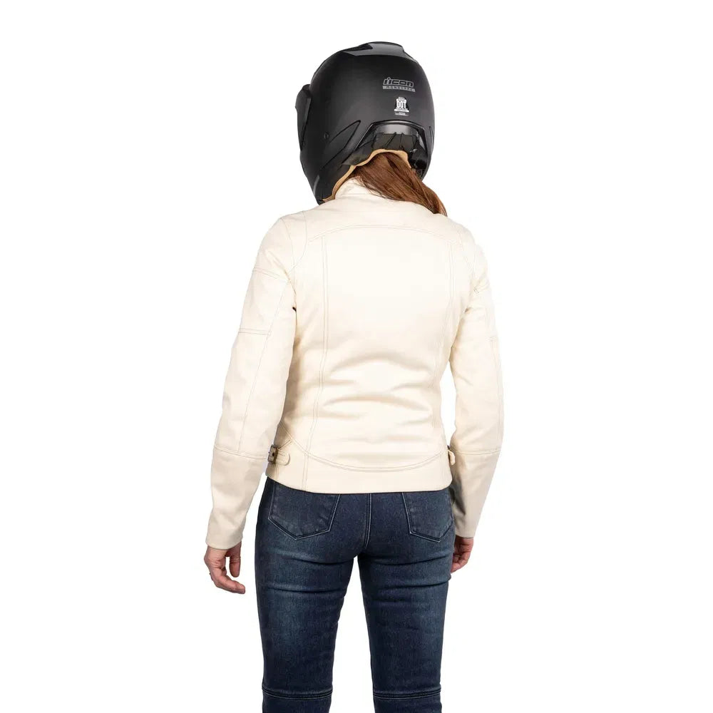 Chamarra Icon para mujer Tuscadero3 - Blanca