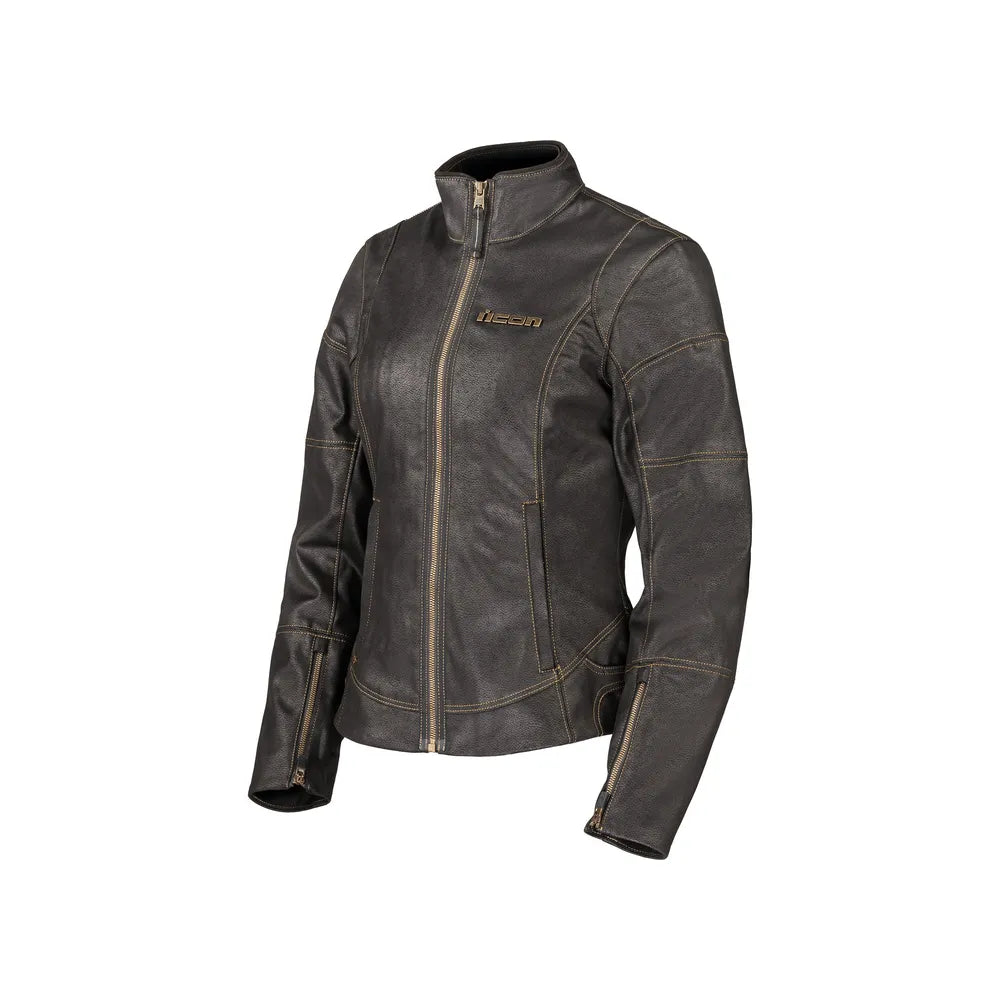 Chamarra Icon para mujer Tuscadero3 - Negra