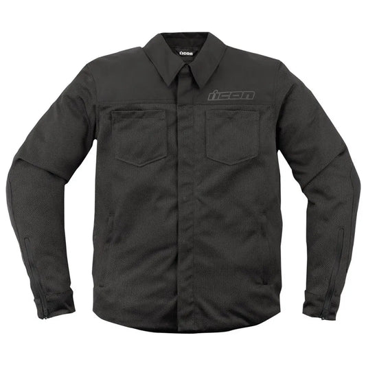 Chamarra Icon Upstate Mesh CE - Negra