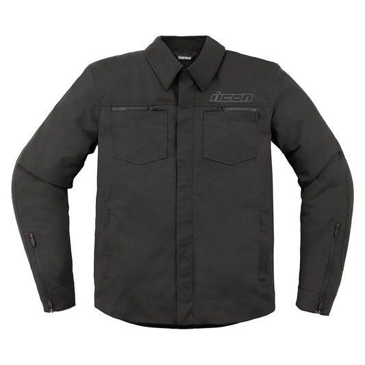 Chamarra ICON Upstate Canvas CE - negro