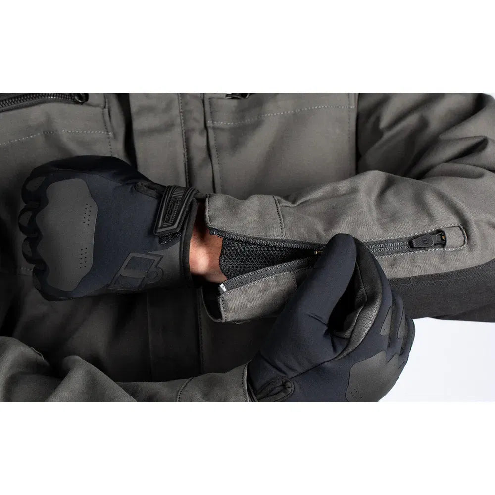 Chamarra ICON Upstate Canvas CE - gris