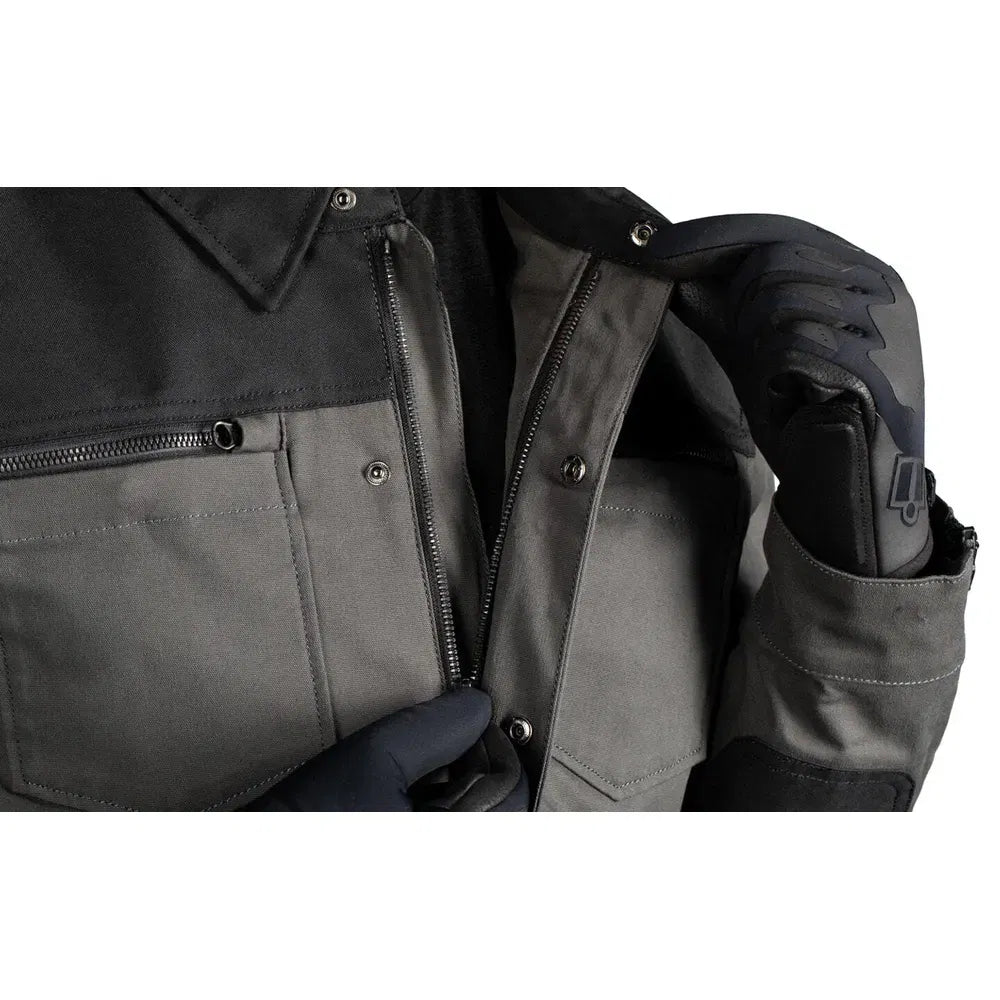 Chamarra ICON Upstate Canvas CE - gris