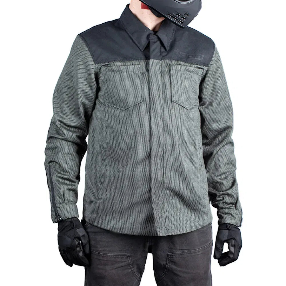 Camisa Icon Upstate Mesh CE - Gris