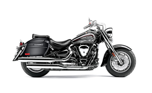 44L - Lamellar Stallion Extra Large Yamaha Road Star S Midnight Painted Motocicleta Hard Alforjas