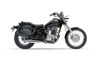36L - Lamellar Raven Extra Large Honda Rebel 250 CMX250C Shock Cut-out Painted Motocicleta Hard Alforjas
