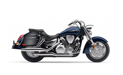 44L - Lamellar Stallion Extra Large Honda VTX 1300 R (Retro) Painted Motocicleta Hard Alforjas