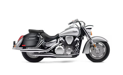 44L - Lamellar Stallion Extra Large Honda VTX 1300 S Painted Motocicleta Hard Alforjas