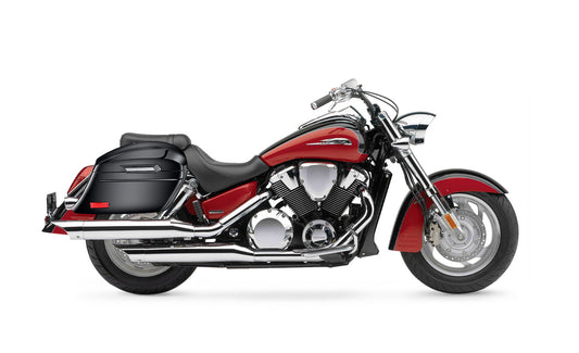 44L - Lamellar Stallion Extra Large Honda VTX 1800 R (Retro) Painted Motocicleta Hard Alforjas